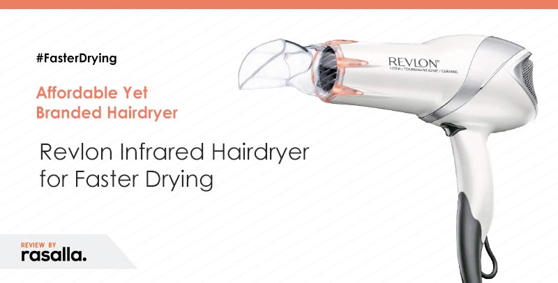 Revlon Infrared Affordable Curly-Hair Dryer for Faster Drying