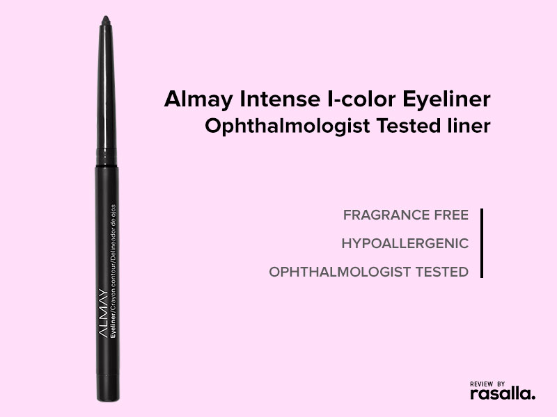 Almay Intense i-color Eyeliner - Ophthalmologist Tested lasting Liner for Sensitive Eyes Review