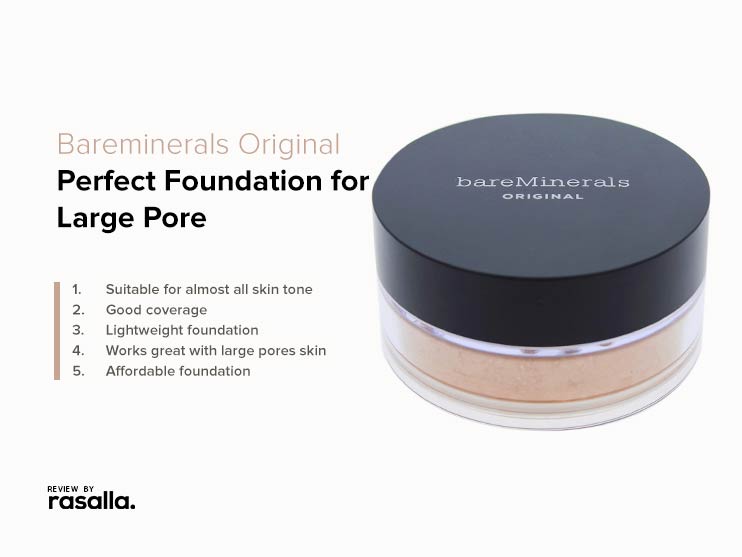 Bareminerals Original Foundation Review - Perfect for Large Pore 