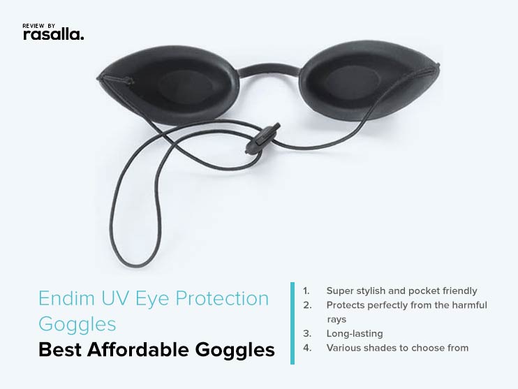 Endim UV Eye Protection Goggles - Best Affordable Goggles