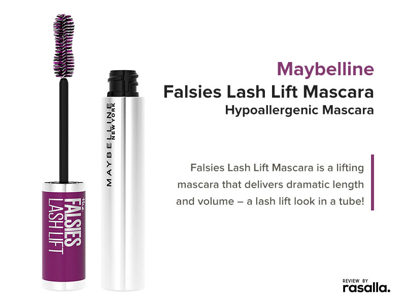 Maybelline Falsies Lash Lift Hypoallergenic Mascara for Sensitive Eyes