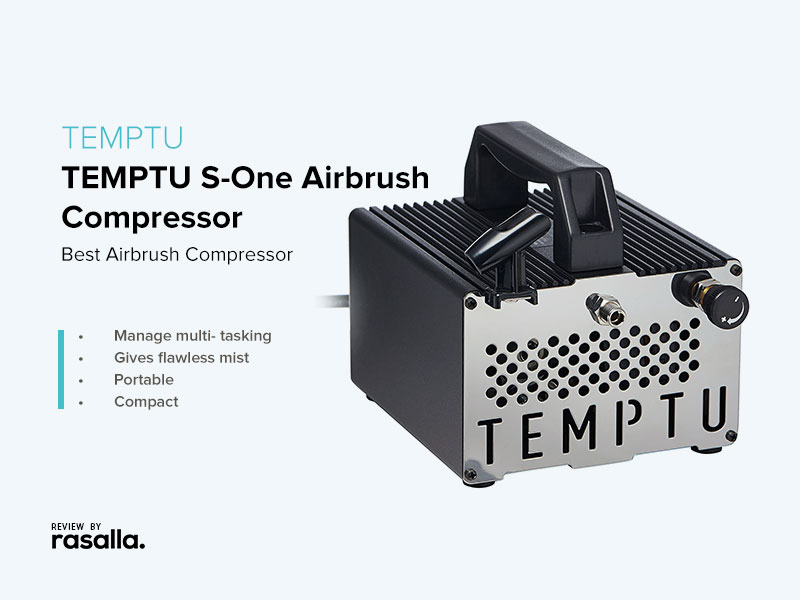 TEMPTU S-One Airbrush Compressor - Best Airbrush Compressor