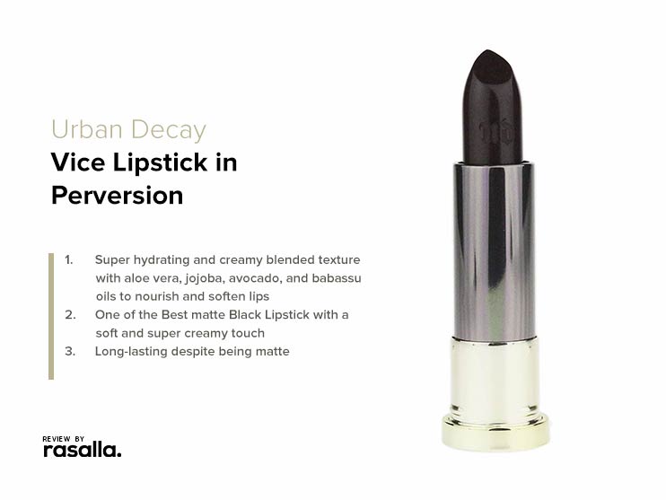 Urban Decay Vice Lipstick in Perversion - Perfect Matte Lipstick Shade