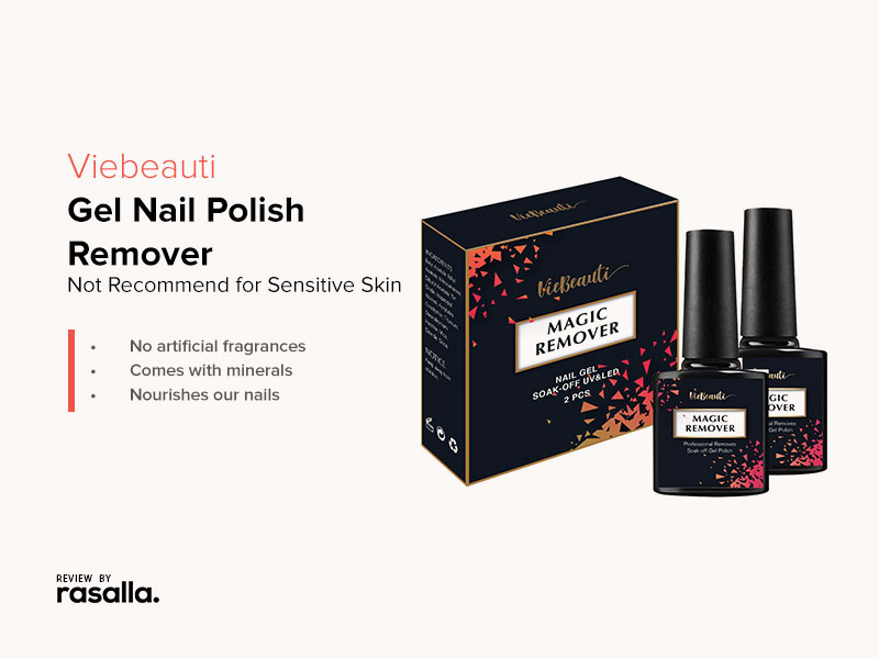 Viebeauti Gel Nail Polish Remover - Not Recommend For Sensitive Skin